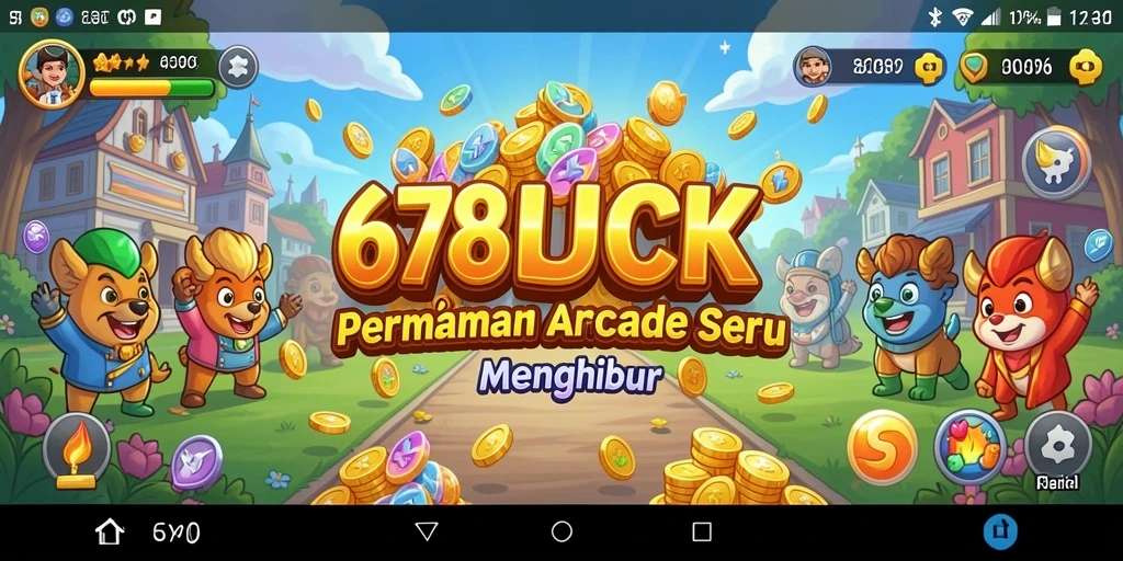 Tampilan gameplay menarik dan penuh warna di 678LUCK.