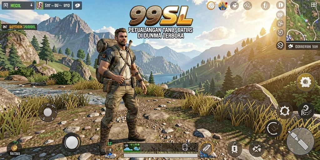 Gameplay menakjubkan dalam dunia terbuka di 99SL.
