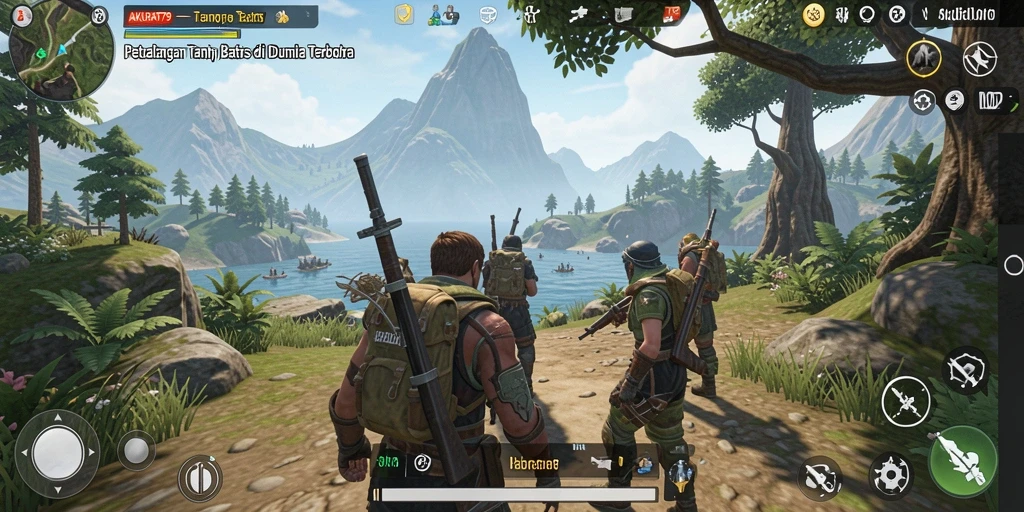 Tampilan gameplay AKURAT79 di dunia terbuka yang menakjubkan.