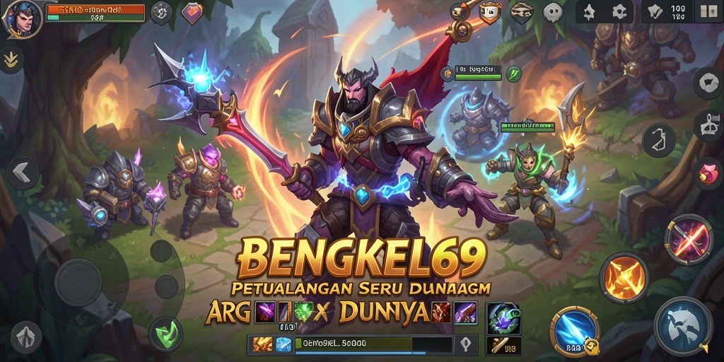 Gameplay seru BENGKEL69 yang penuh aksi dan petualangan.