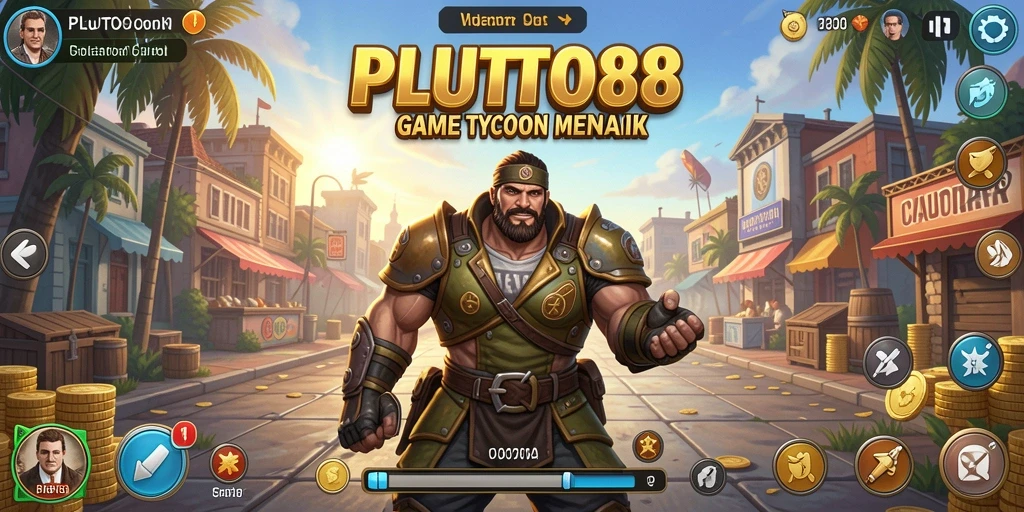 Gameplay menarik dengan berbagai pilihan bisnis di PLUTO88.