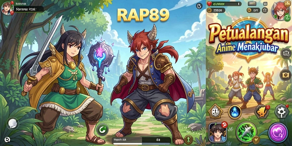 Tampilan gameplay <strong>RAP89</strong> yang memukau dengan aksi karakter yang hebat.